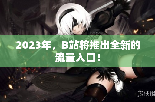 2023年，B站将推出全新的流量入口！