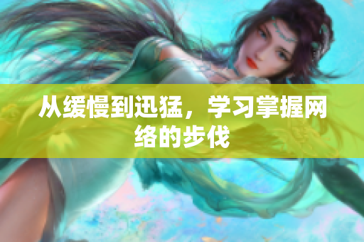 从缓慢到迅猛，学习掌握网络的步伐