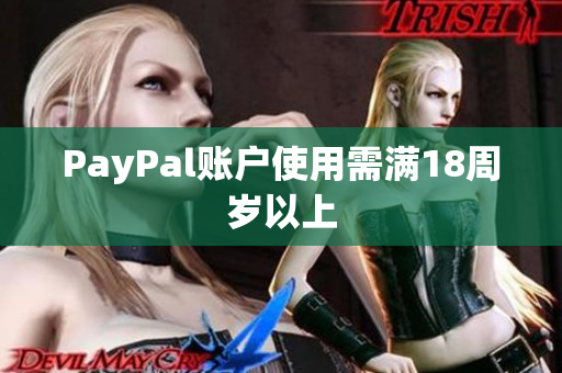 PayPal账户使用需满18周岁以上
