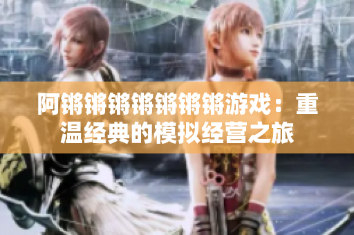 阿锵锵锵锵锵锵锵游戏：重温经典的模拟经营之旅