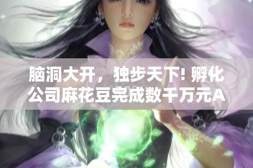 脑洞大开，独步天下! 孵化公司麻花豆完成数千万元A轮融资