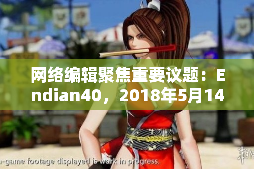 网络编辑聚焦重要议题：Endian40，2018年5月14日