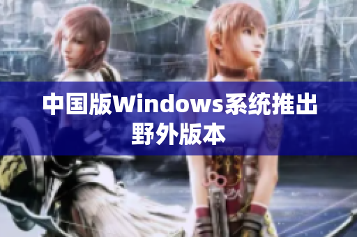 中国版Windows系统推出野外版本