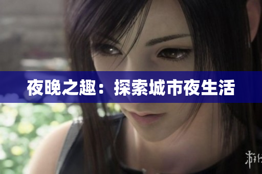 夜晚之趣：探索城市夜生活