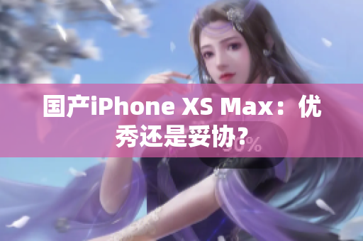 国产iPhone XS Max：优秀还是妥协？