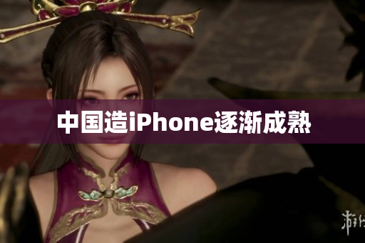 中国造iPhone逐渐成熟