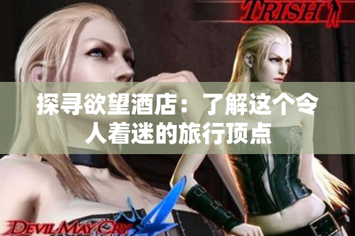 探寻欲望酒店：了解这个令人着迷的旅行顶点