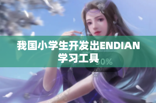 我国小学生开发出ENDIAN学习工具