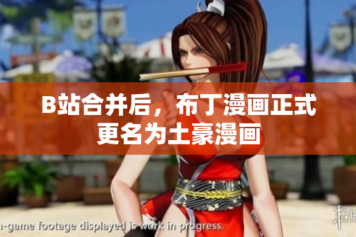 B站合并后，布丁漫画正式更名为土豪漫画