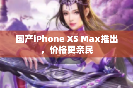 国产iPhone XS Max推出，价格更亲民